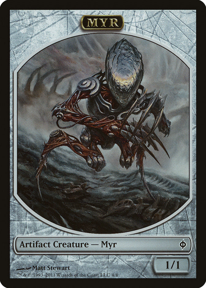 Myr Token [New Phyrexia Tokens] | Local Legends