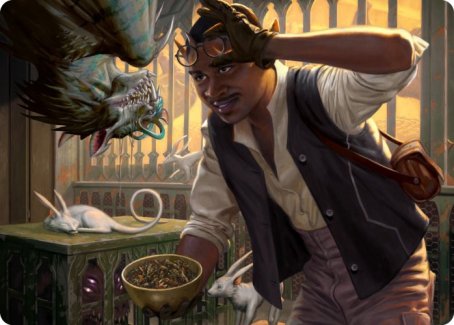 Bennie Bracks, Zoologist Art Card [Streets of New Capenna Art Series] | Golgari Games