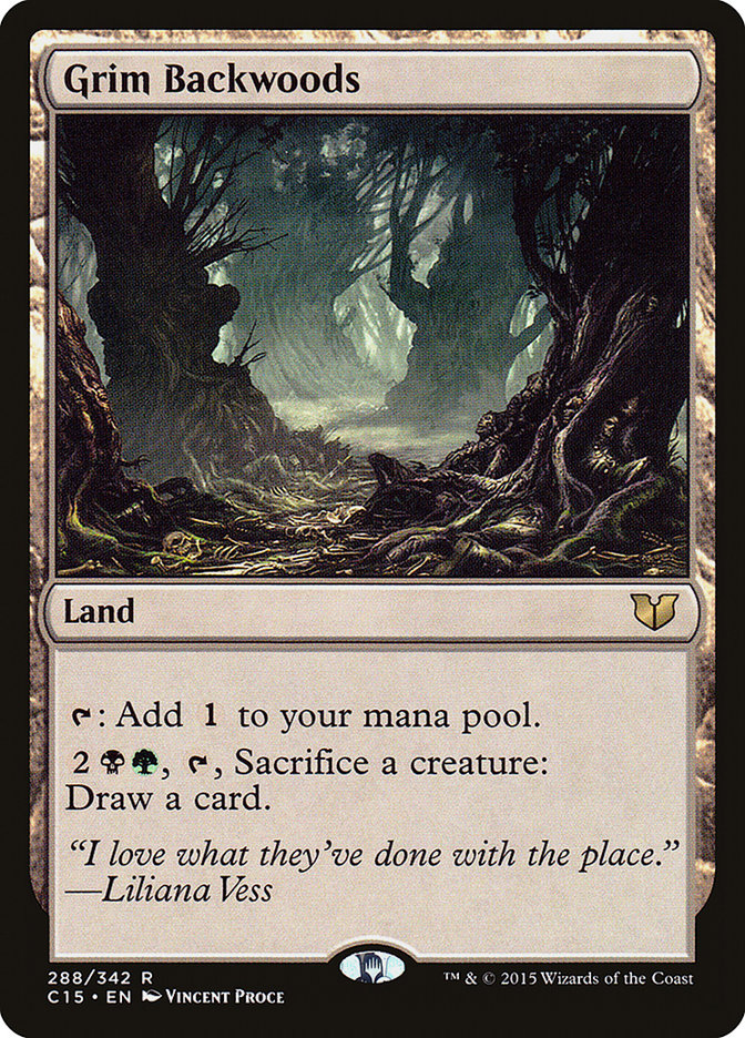 Grim Backwoods [Commander 2015] | Local Legends