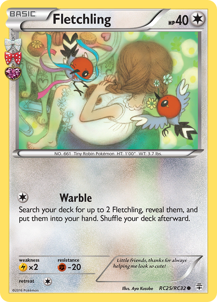 Fletchling (RC25/RC32) [XY: Generations] | Golgari Games