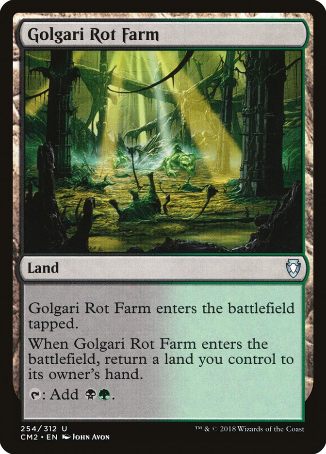 Golgari Rot Farm [Commander Anthology Volume II] | Golgari Games