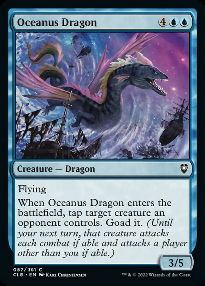 Oceanus Dragon [Commander Legends: Battle for Baldur's Gate] | Golgari Games