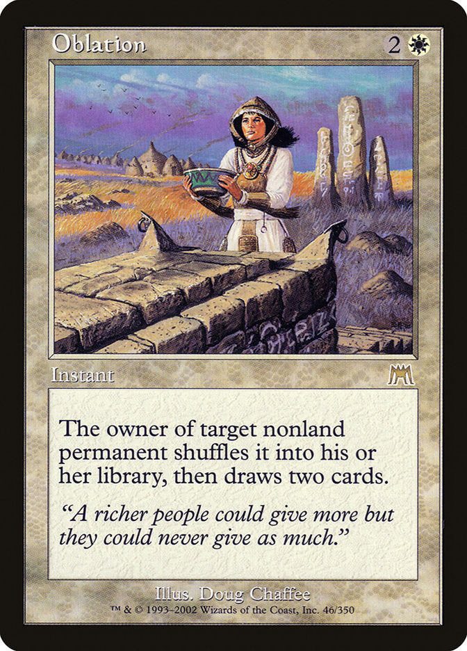 Oblation [Onslaught] | Local Legends