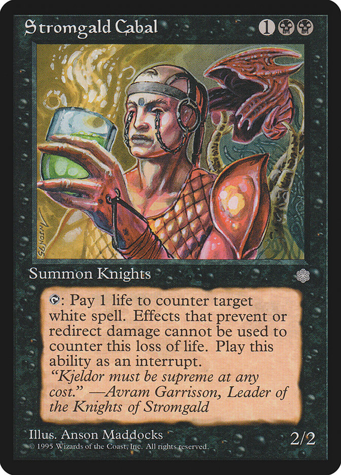Stromgald Cabal [Ice Age] | Local Legends