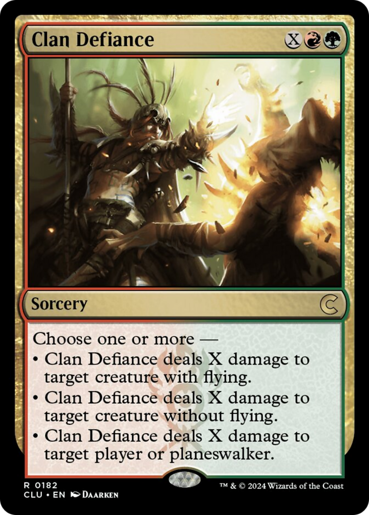 Clan Defiance [Ravnica: Clue Edition] | Local Legends