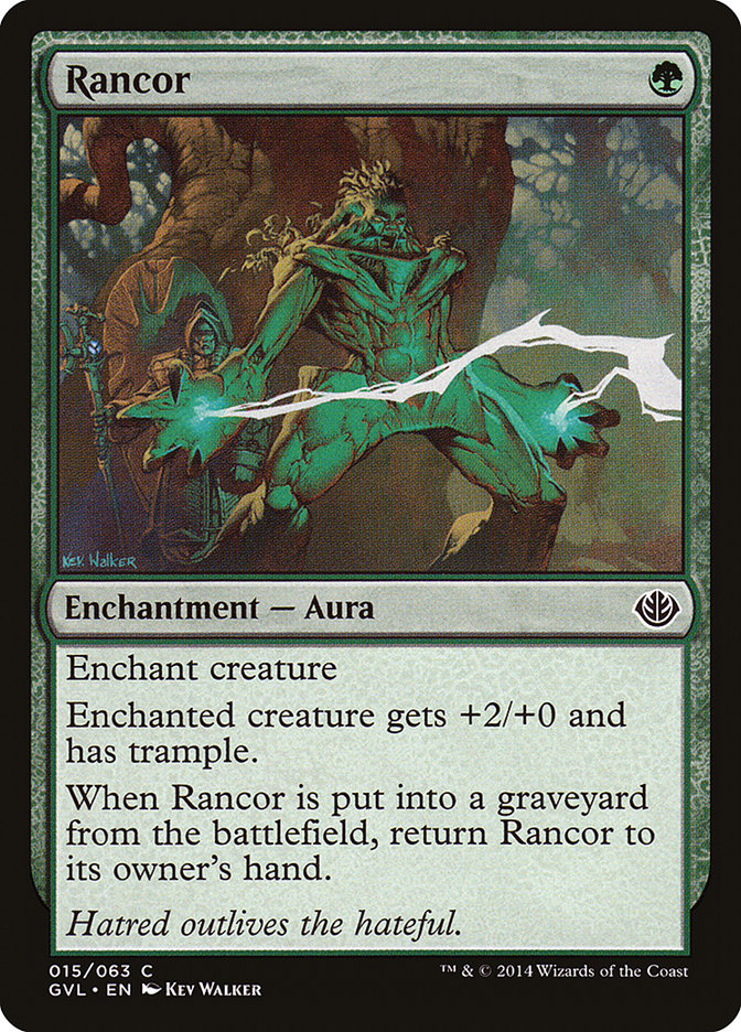 Rancor (Garruk vs. Liliana) [Duel Decks Anthology] | Local Legends