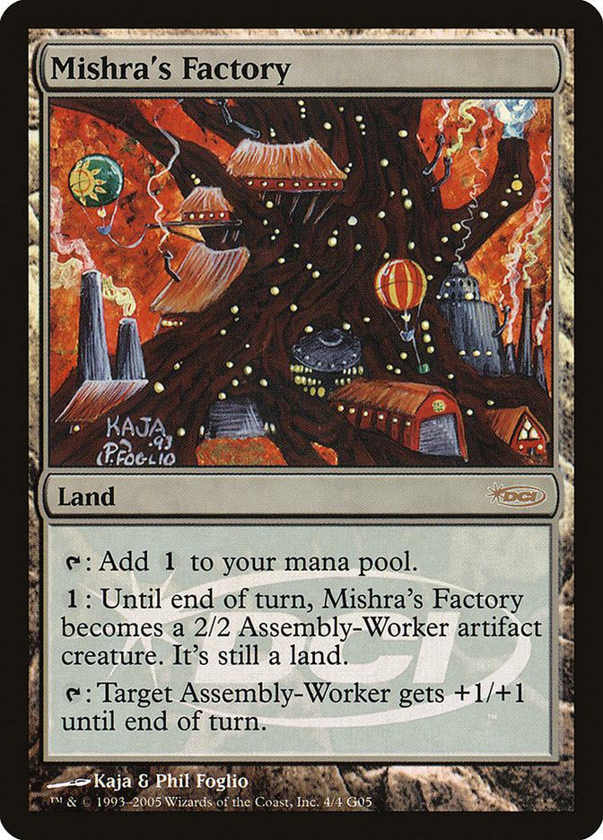 Mishra's Factory [Judge Gift Cards 2005] | Local Legends