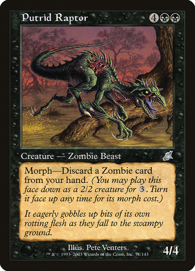 Putrid Raptor [Scourge] | Local Legends