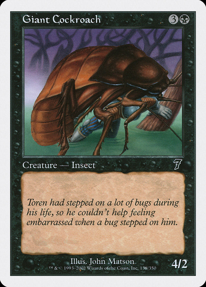 Giant Cockroach [Seventh Edition] | Local Legends