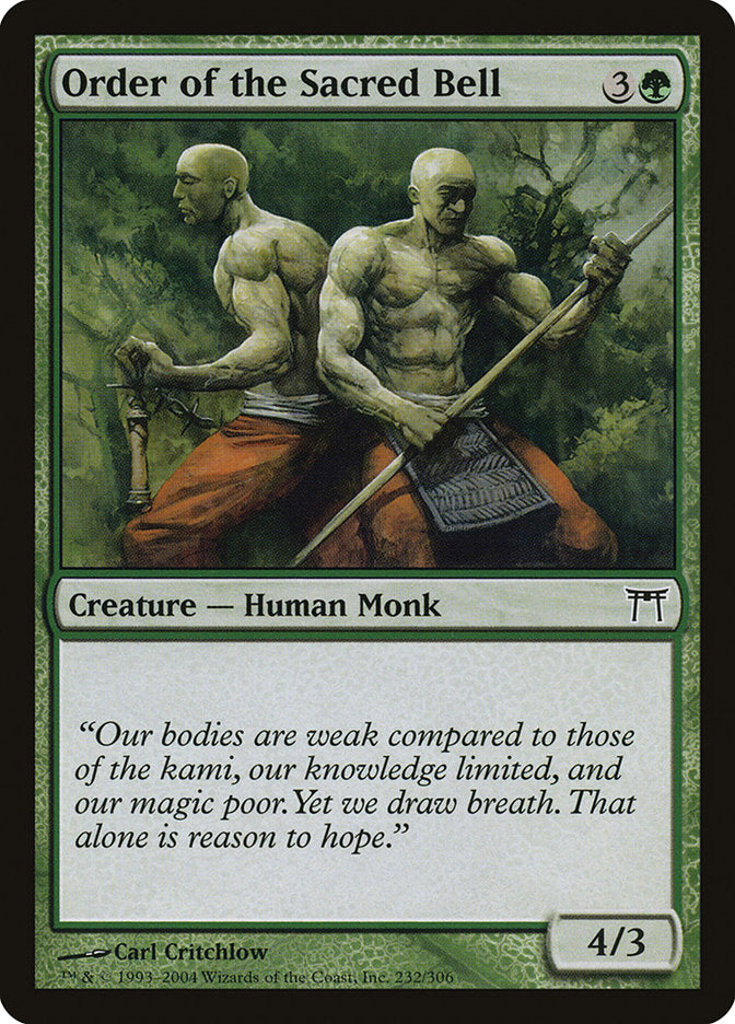 Order of the Sacred Bell [Champions of Kamigawa] | Local Legends