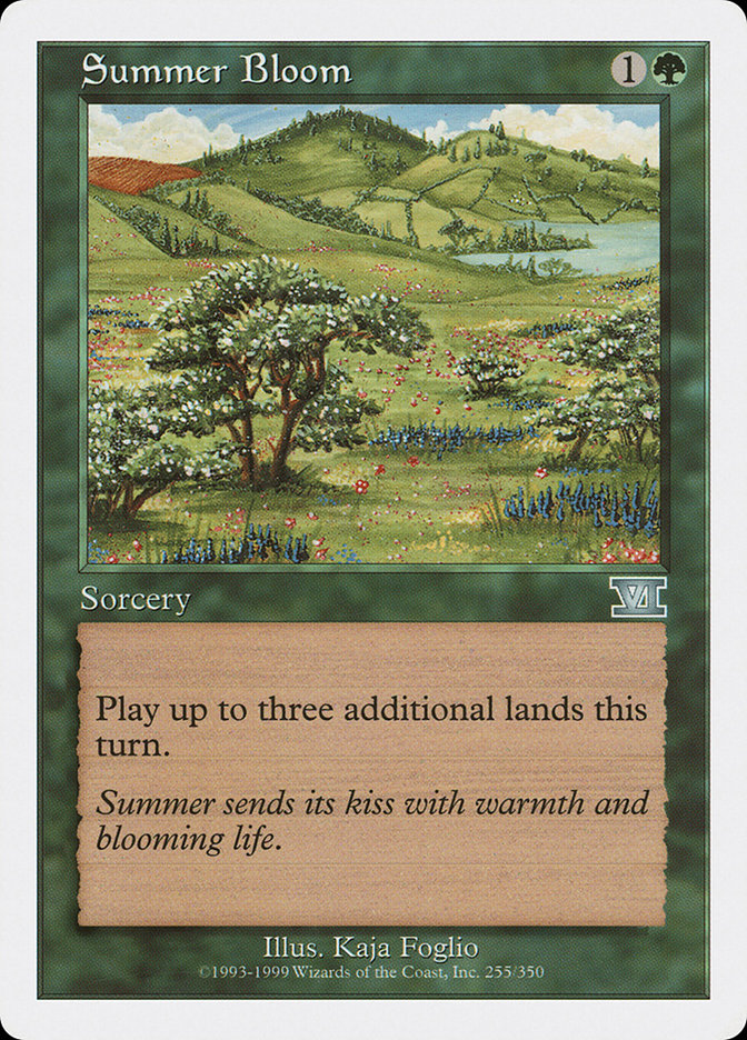 Summer Bloom [Classic Sixth Edition] | Golgari Games