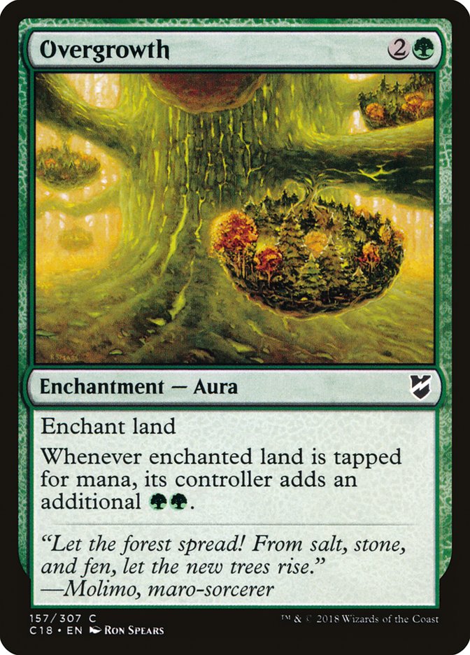 Overgrowth [Commander 2018] | Local Legends