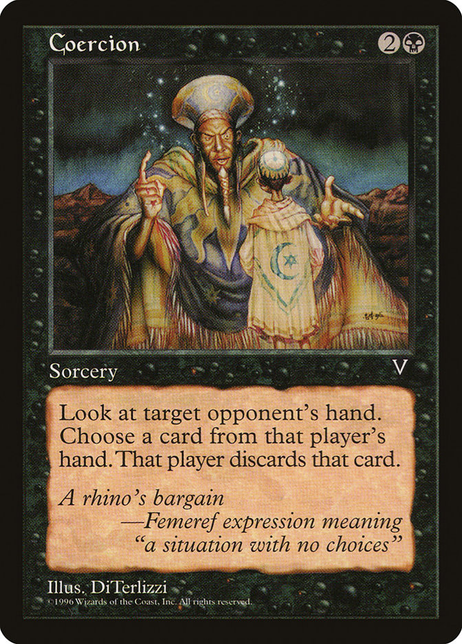 Coercion [Visions] | Local Legends