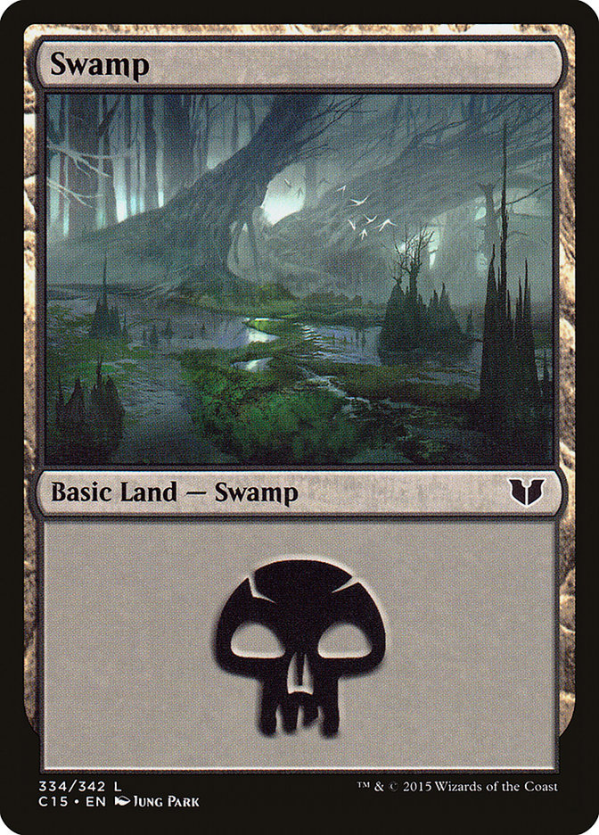 Swamp (334) [Commander 2015] | Local Legends