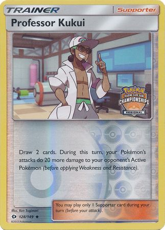 Professor Kukui (128/149) (Regional Championship Promo) [Sun & Moon: Base Set] | Golgari Games