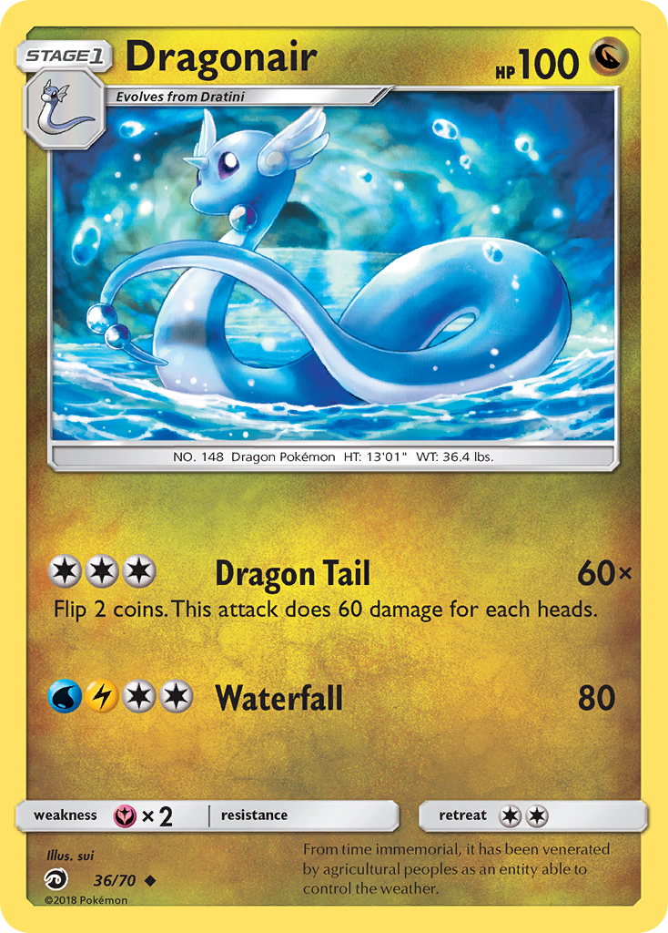 Dragonair (36/70) [Sun & Moon: Dragon Majesty] | Golgari Games