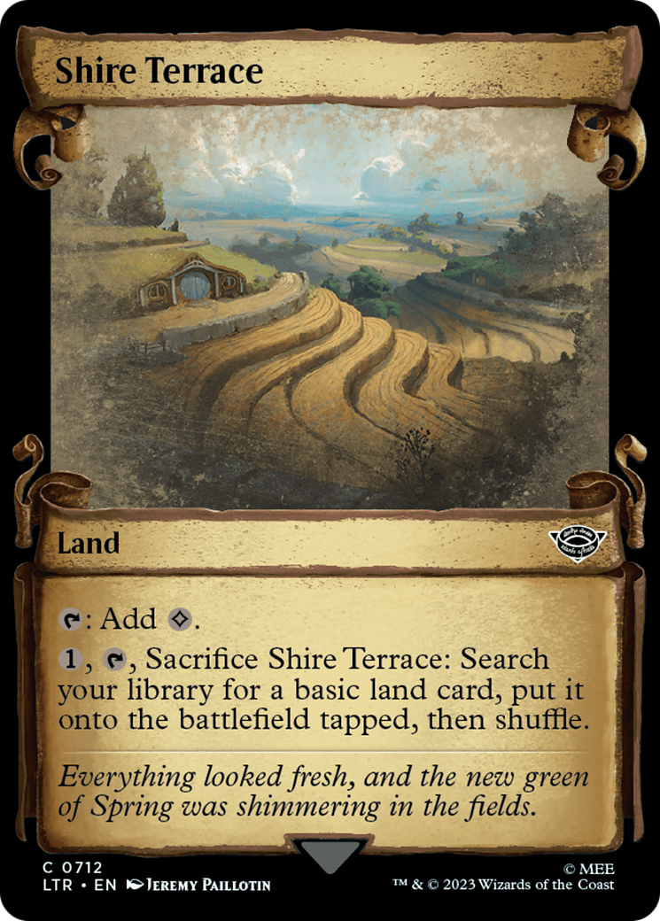 Shire Terrace [The Lord of the Rings: Tales of Middle-Earth Showcase Scrolls] | Golgari Games