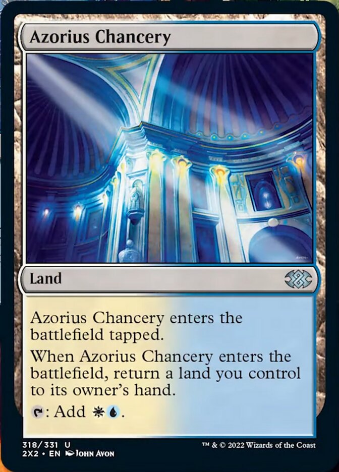 Azorius Chancery [Double Masters 2022] | Golgari Games