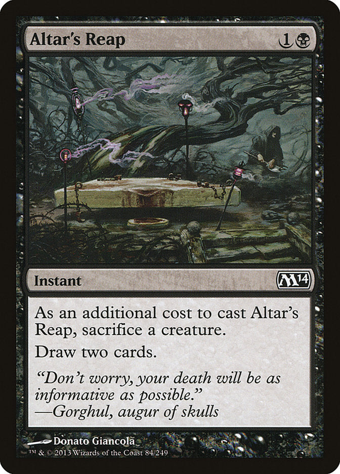 Altar's Reap [Magic 2014] | Golgari Games