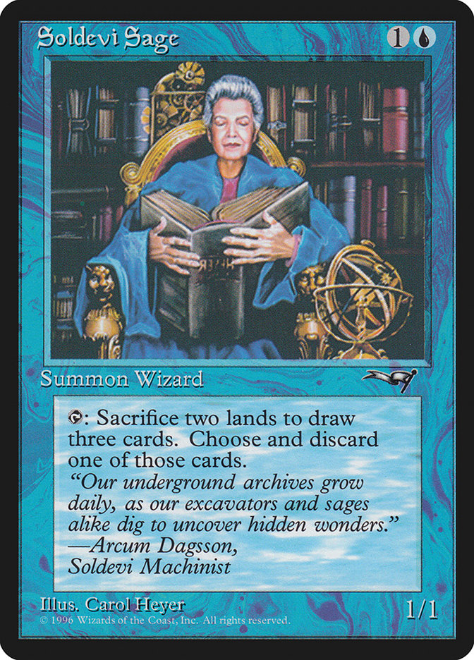 Soldevi Sage (Sitting) [Alliances] | Local Legends