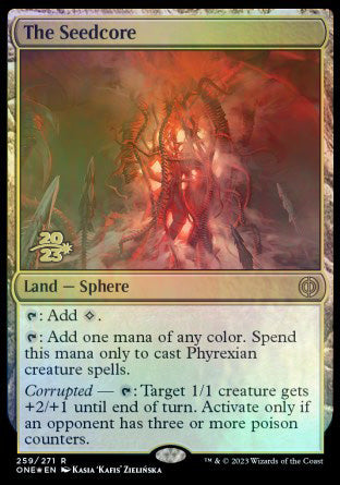 The Seedcore [Phyrexia: All Will Be One Prerelease Promos] | Golgari Games