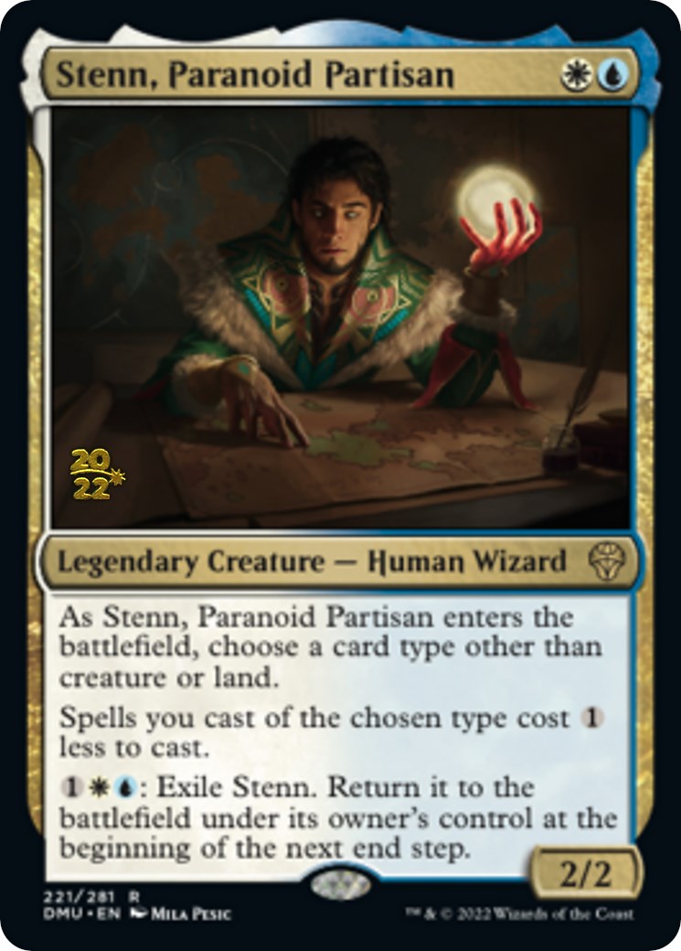 Stenn, Paranoid Partisan [Dominaria United Prerelease Promos] | Local Legends