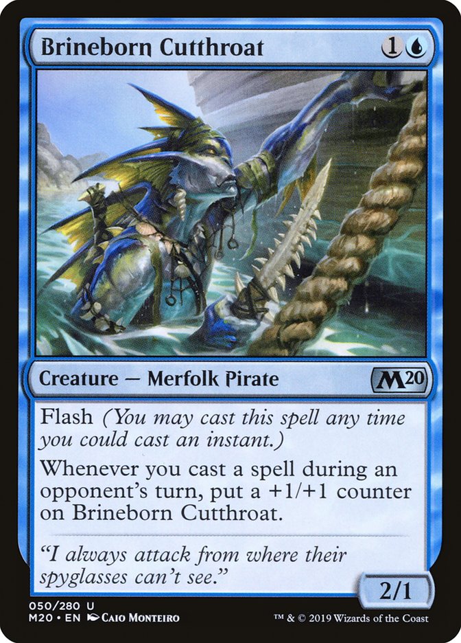Brineborn Cutthroat [Core Set 2020] | Local Legends