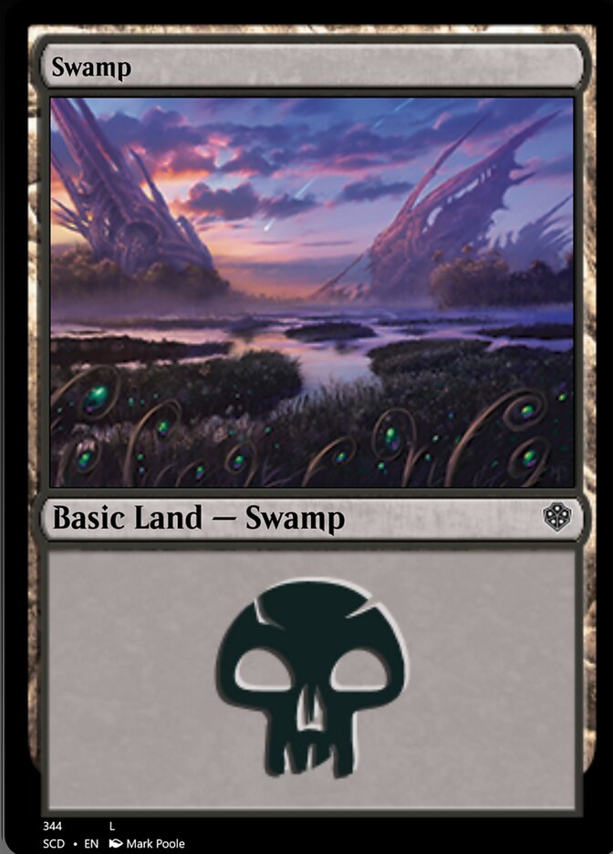 Swamp (344) [Starter Commander Decks] | Golgari Games