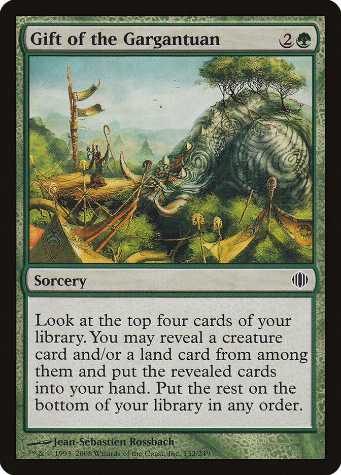 Gift of the Gargantuan [Shards of Alara] | Local Legends