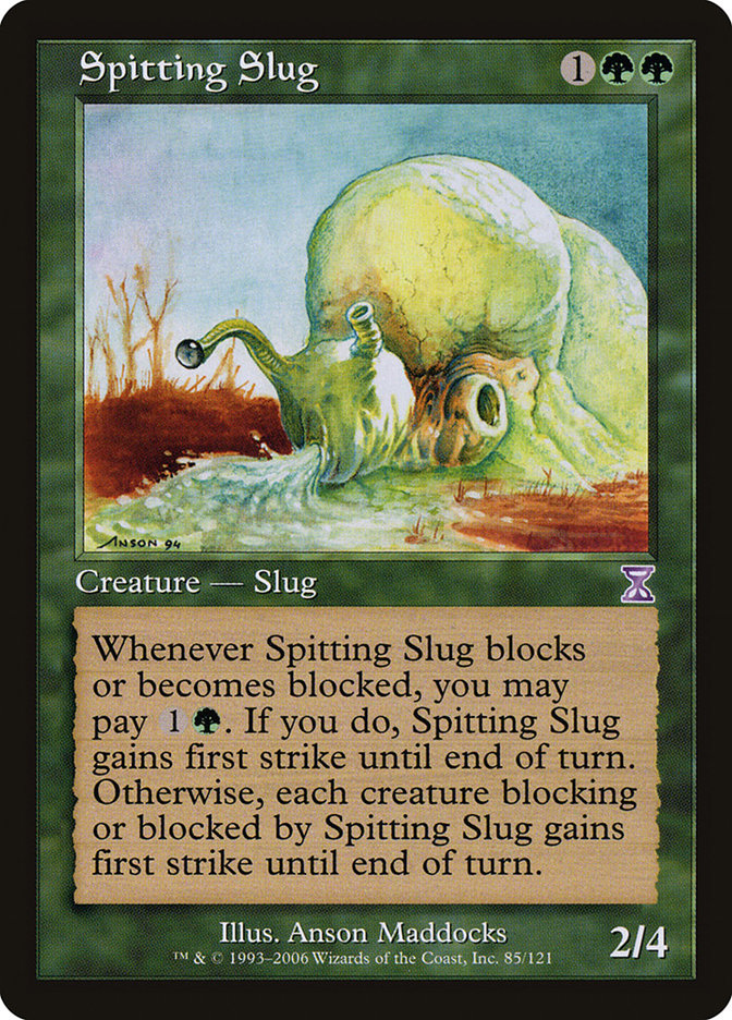 Spitting Slug [Time Spiral Timeshifted] | Golgari Games