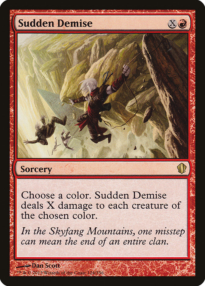 Sudden Demise [Commander 2013] | Local Legends