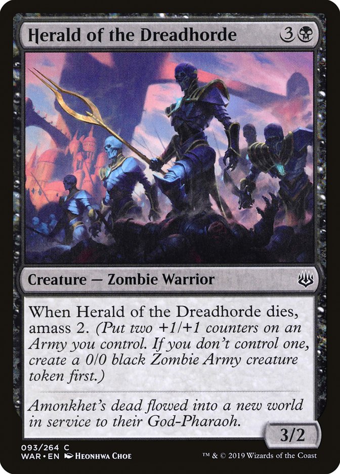 Herald of the Dreadhorde [War of the Spark] | Local Legends
