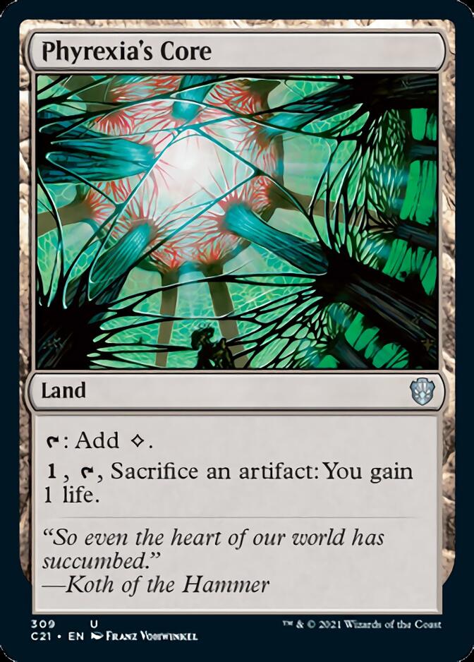 Phyrexia's Core [Commander 2021] | Local Legends