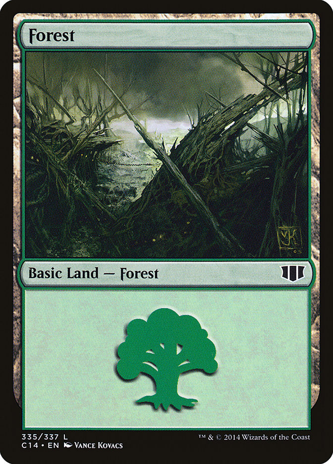 Forest (335) [Commander 2014] | Golgari Games