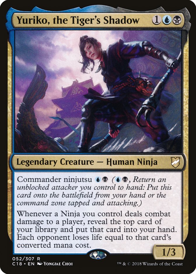 Yuriko, the Tiger's Shadow [Commander 2018] | Golgari Games