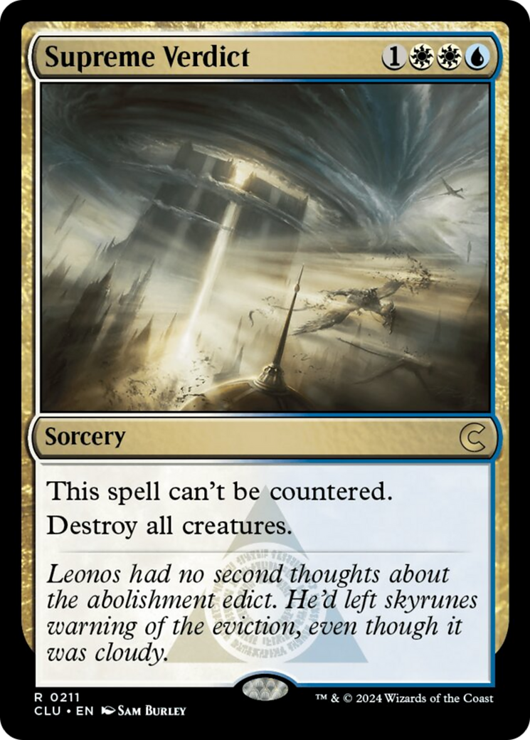 Supreme Verdict [Ravnica: Clue Edition] | Local Legends