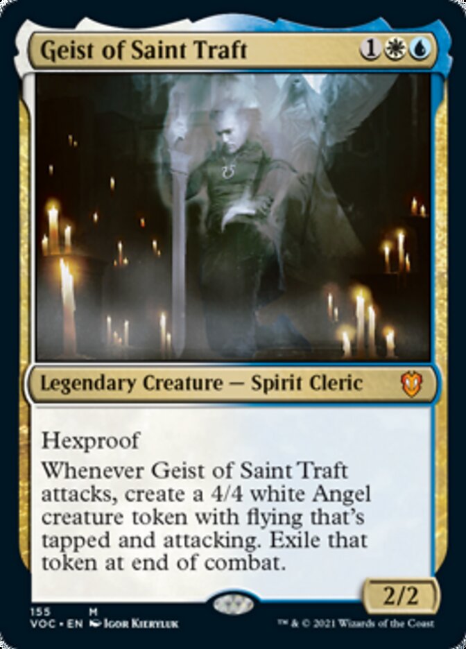 Geist of Saint Traft [Innistrad: Crimson Vow Commander] | Golgari Games