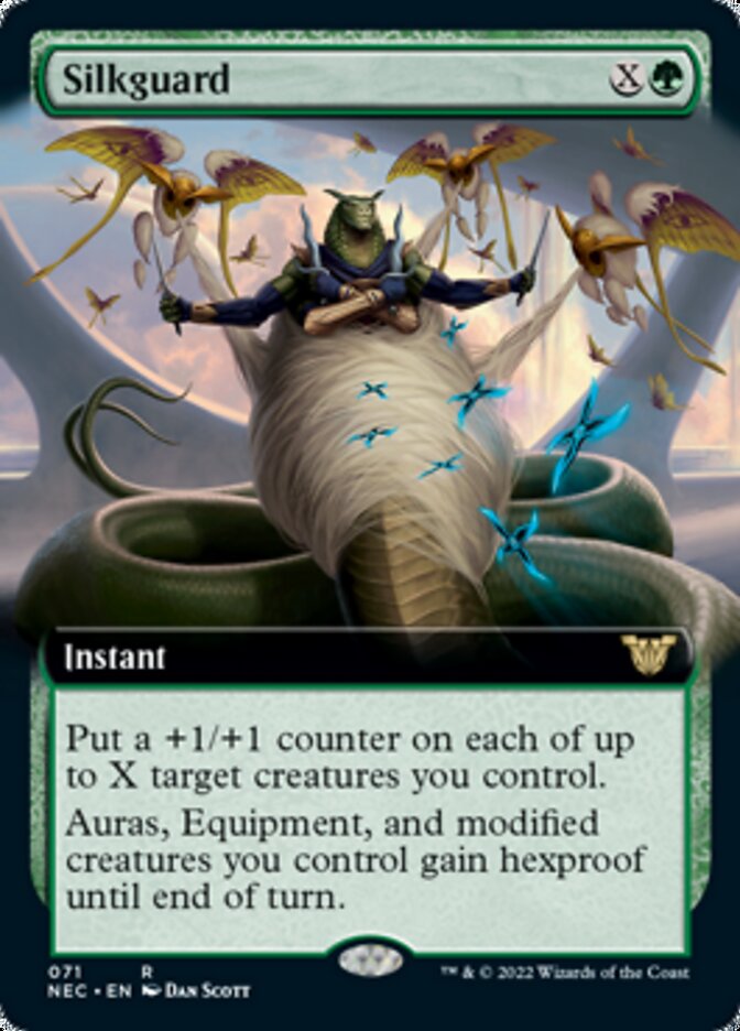 Silkguard (Extended Art) [Kamigawa: Neon Dynasty Commander] | Local Legends