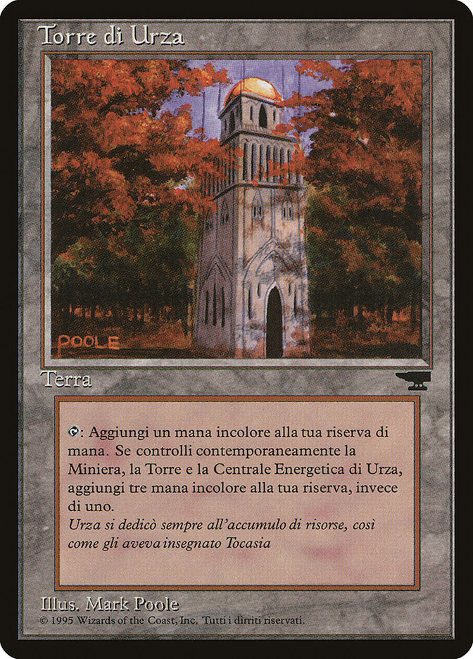 Urza's Tower (Shore) (Italian) - "Torre di Urza" [Rinascimento] | Golgari Games