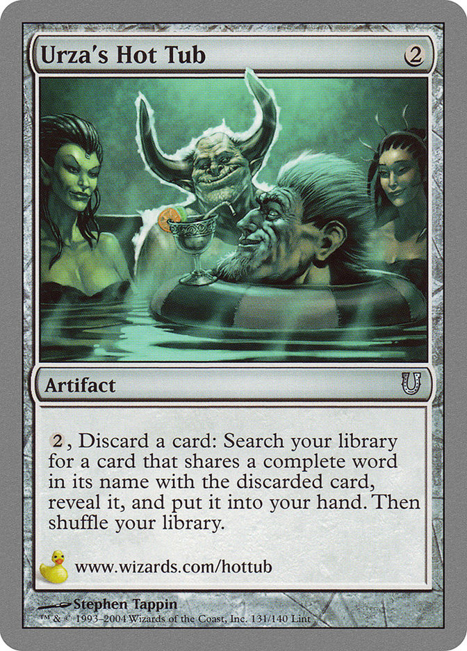 Urza's Hot Tub [Unhinged] | Local Legends