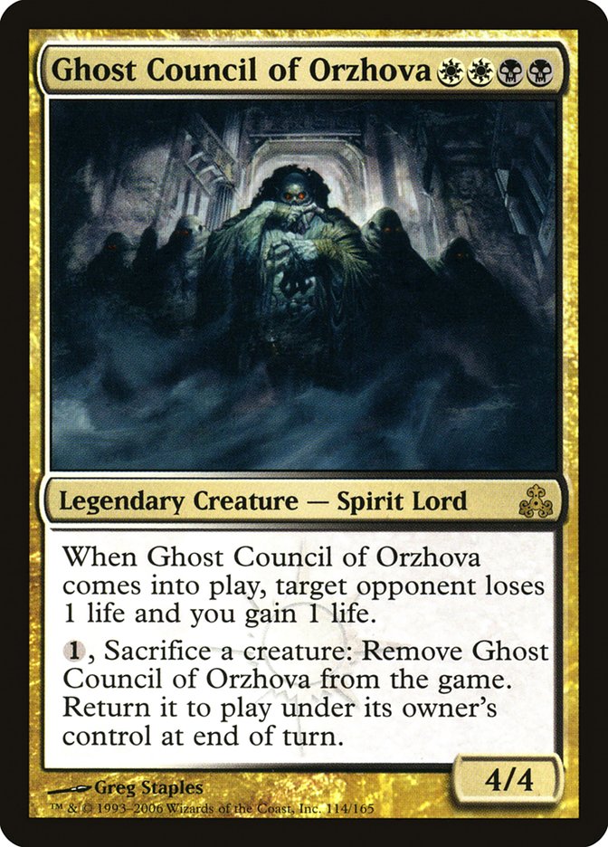 Ghost Council of Orzhova [Guildpact] | Golgari Games