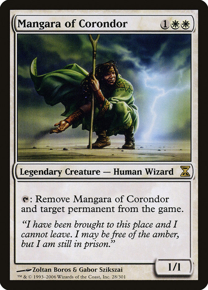 Mangara of Corondor [Time Spiral] | Golgari Games