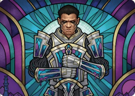 Aron, Benalia's Ruin Art Card [Dominaria United Art Series] | Local Legends