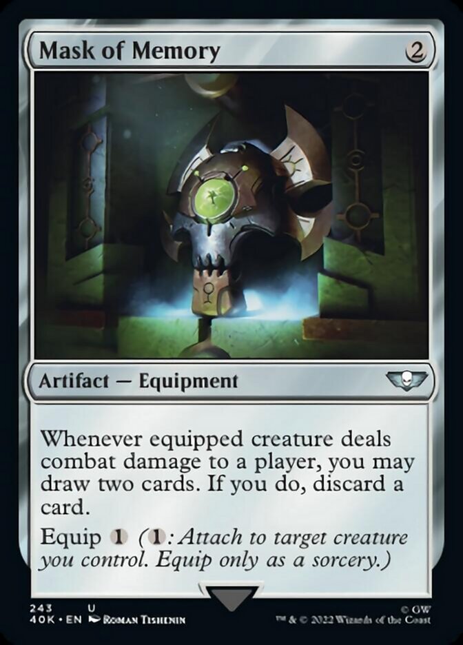 Mask of Memory (Surge Foil) [Universes Beyond: Warhammer 40,000] | Local Legends