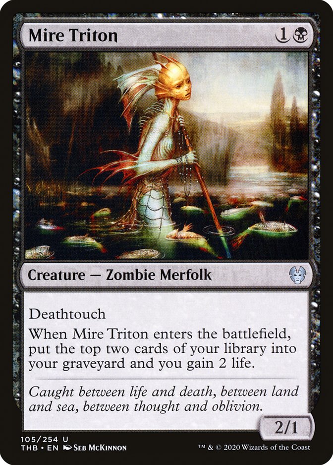 Mire Triton [Theros Beyond Death] | Golgari Games