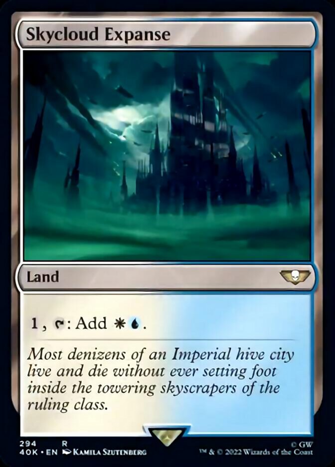 Skycloud Expanse (Surge Foil) [Universes Beyond: Warhammer 40,000] | Local Legends