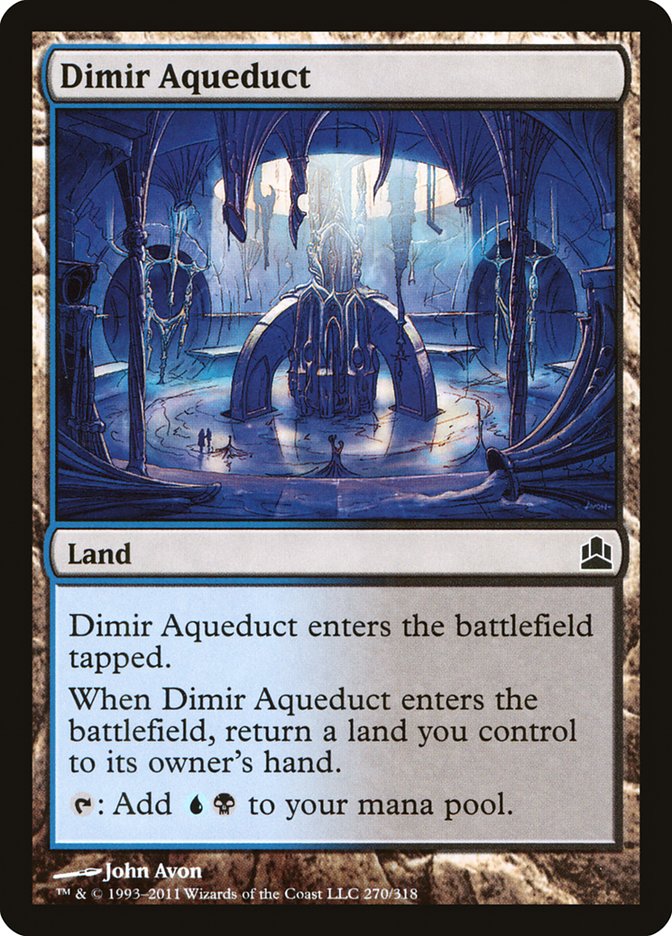Dimir Aqueduct [Commander 2011] | Local Legends