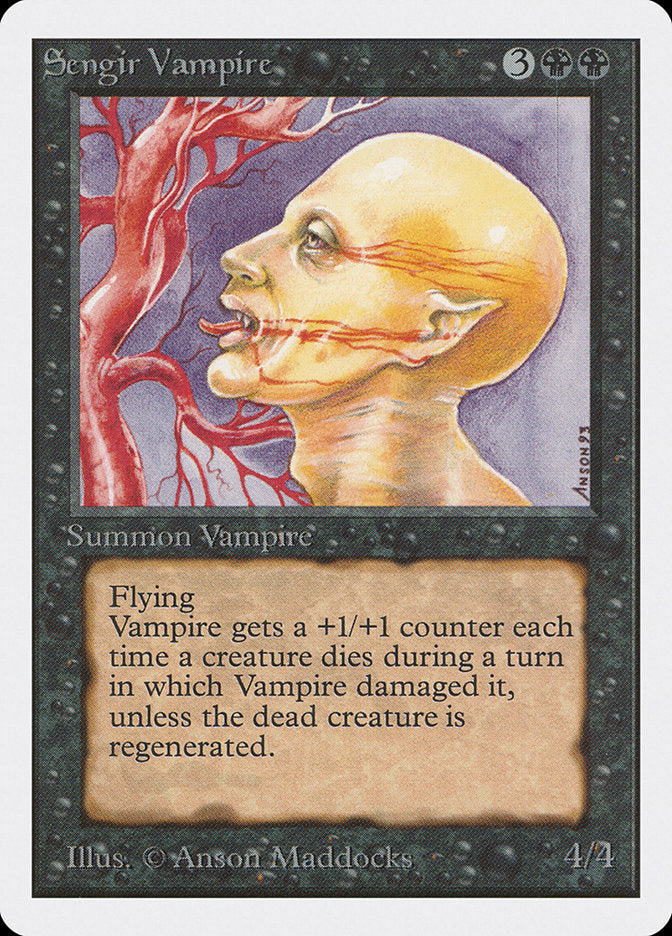 Sengir Vampire [Unlimited Edition] | Golgari Games