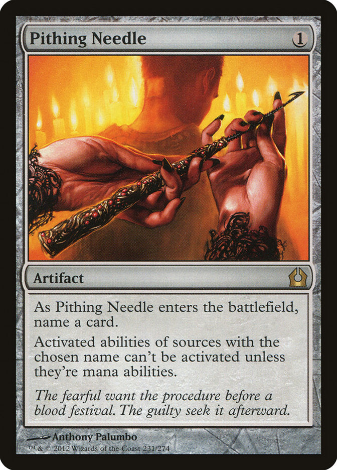 Pithing Needle [Return to Ravnica] | Local Legends