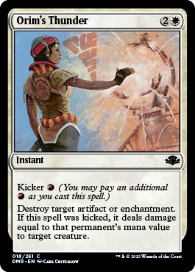 Orim's Thunder [Dominaria Remastered] | Local Legends